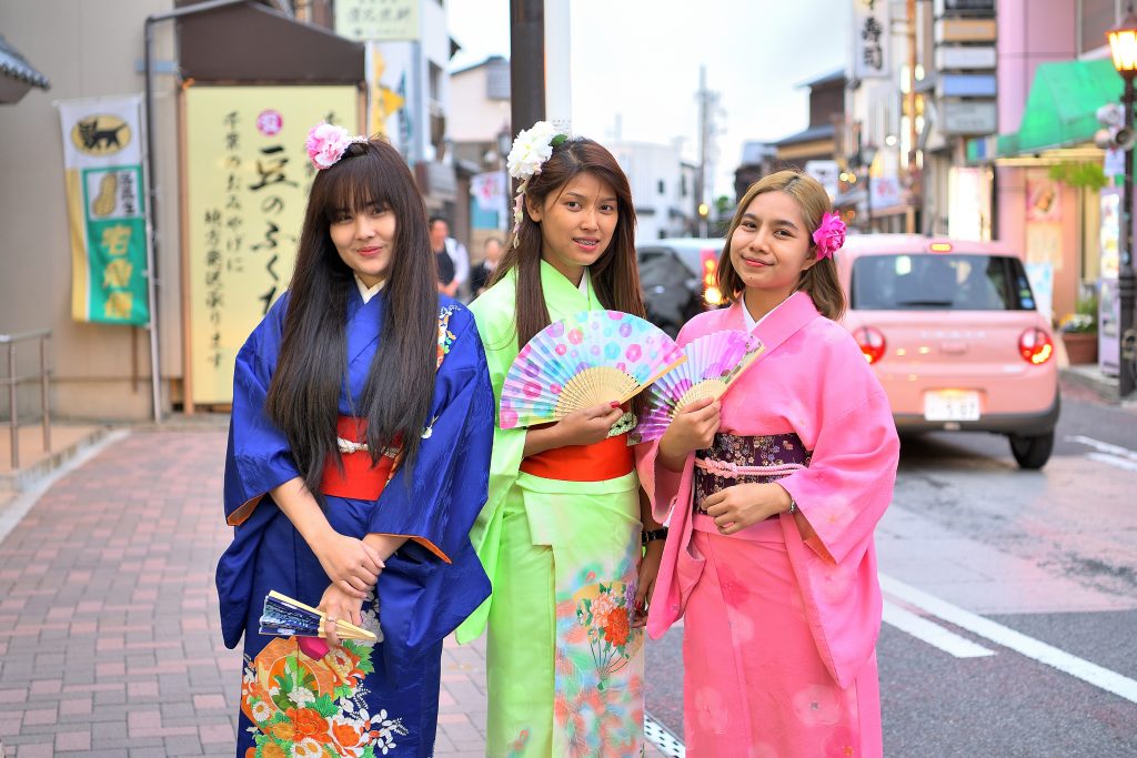 kimono experience narita