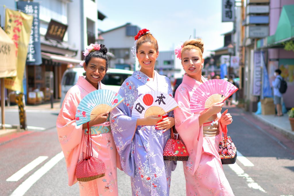 kimono narita japan